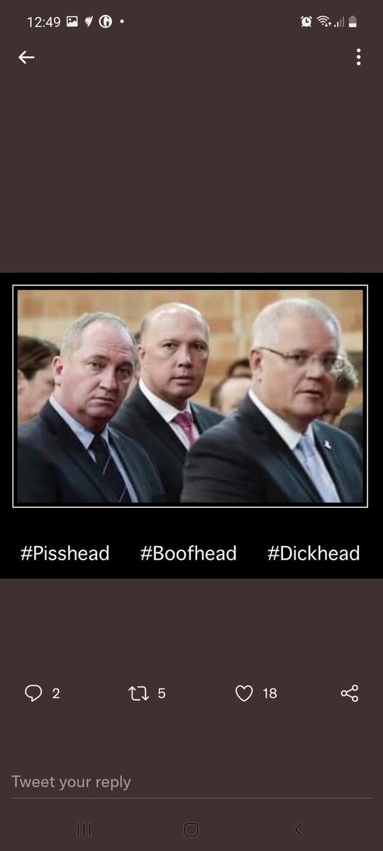 ninacherie70's tweet photo. @blue01dragonfly Not true . Muckracking by #MurdochGutterMedia #LNPClimateVandals #LnpFail #LnpFloodRorts #LnpDeflections #LNPCrimeFamily #ScottyTheLeaker #ScottyTheGreatPretender #AlboForPM #auspol #MurdochsFluffers #ThisisNotJournalism #MSMComplicit #DontLookUp #ScottyTheRapistProtector https://t.co/FTrF0PBKfM