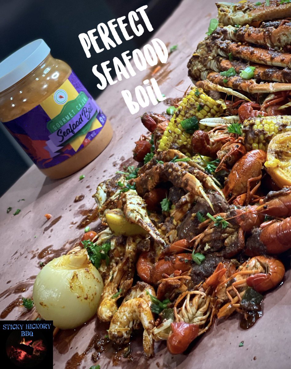StickyHickory's tweet photo. https://t.co/giDt99EZ2R

New video Alert!!! Head on over to youtube now to check out my Cajun Crawfish Boil recipe. As always link is pasted above or in my link bio. Thanks to my good folks over at @muddywatercrawfish for the most amazing seafood boil seasoning. check them out https://t.co/B8FBhMTOpu