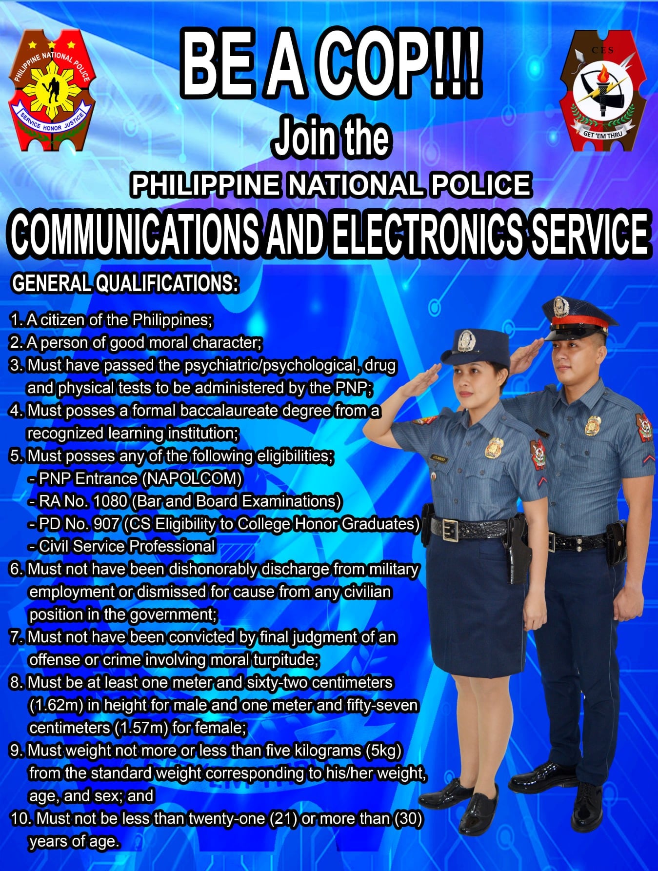 CES PIO on X: &ldquo;ANNOUNCEMENT !!!! PNP Communications and 