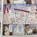ある教材の宣伝漫画で…全教科80点以上なのにゲーム禁止に!
