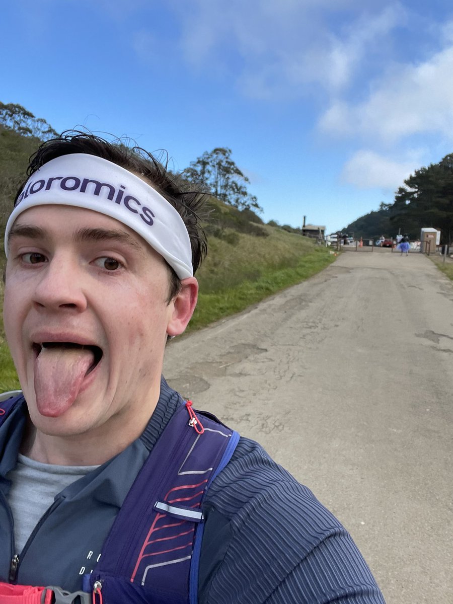 Jack_Brougher's tweet photo. Last weekend’s science experiment involved learning about acute pain in the Marin Ultra Challenge.                  Results: lots of pain.                           Discussion: when’s the next one? https://t.co/lDIKdIXg4H