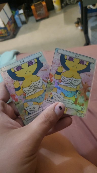 1 pic. They came in! THEY CAME IN!!! @UwURainUwU I love how they came out! Thank you so much!! https://t