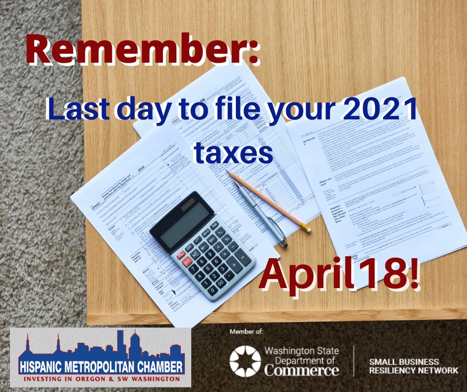After two years of postponed tax deadlines due to the COVID-19 pandemic, taxpayers return to a more regular schedule this year. The IRS has set April 18, 2022, as the final day to file federal tax return on time!