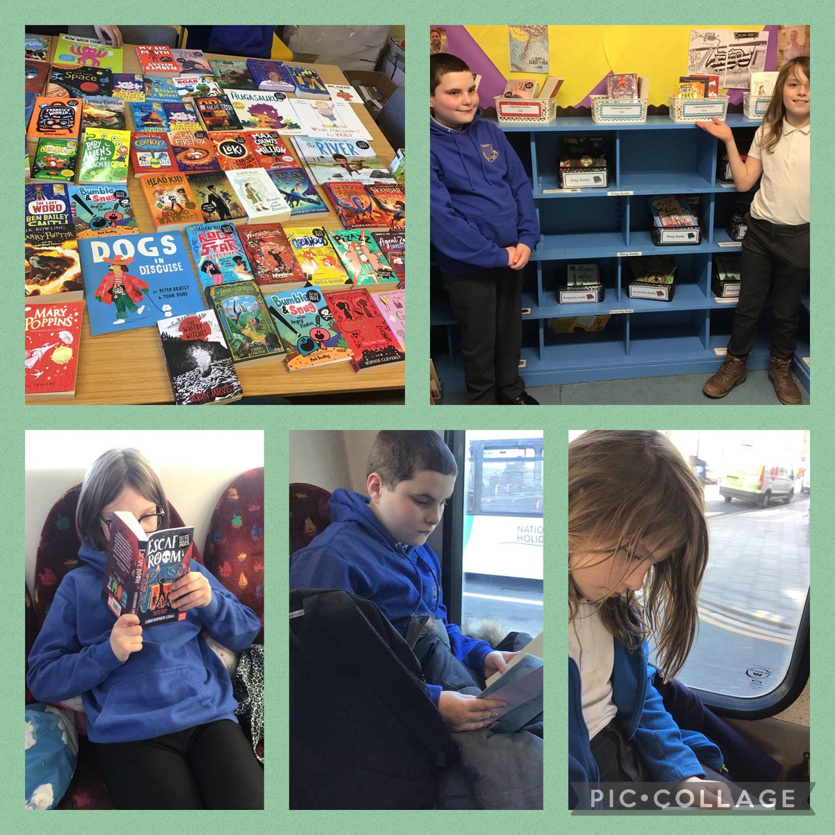 withernseaps's tweet photo. On Monday, we took some of the money we had made in our recent book sale and tombola to Waterstones. We were able to chose some exciting books for our reading for pleasure library. We all enjoyed the trip. #WithernseaPSY6 #WithernseaPsY5 #WithernseaPsReading #Waterstones #RfP https://t.co/7rDZAiHP9Q
