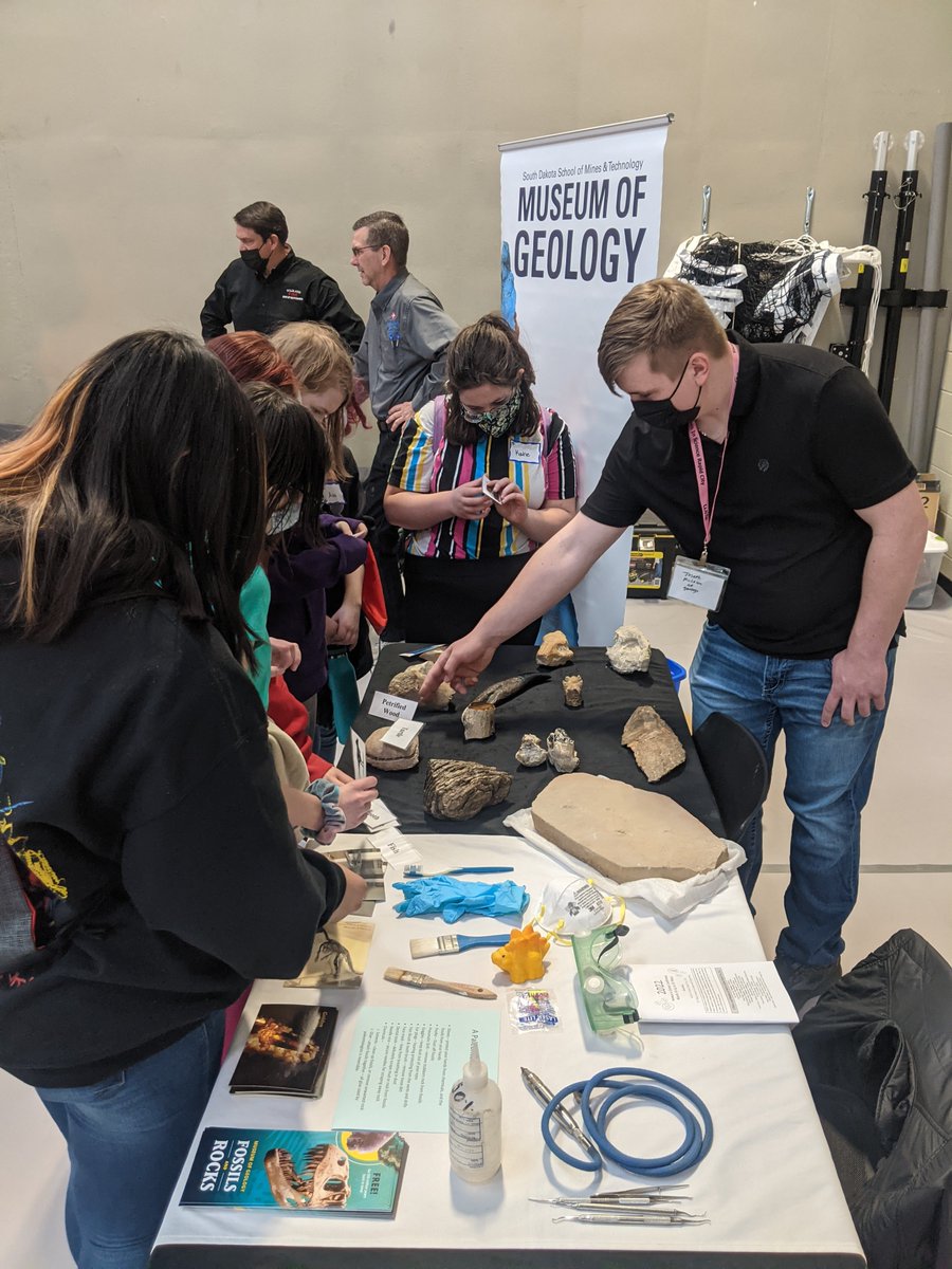 Museum of Geology (@sdsmt_geomuseum) on Twitter photo Women in Science Day 1 is in the books! So great to have this event back and better than ever. Today was RCAS students and tomorrow is surrounding area schools. <a href="/sdsmt/">South Dakota Mines</a> Women in Science Day 1 is in the books! So great to have this event back and better than ever. Today was RCAS students and tomorrow is surrounding area schools. <a href="/sdsmt/">South Dakota Mines</a>