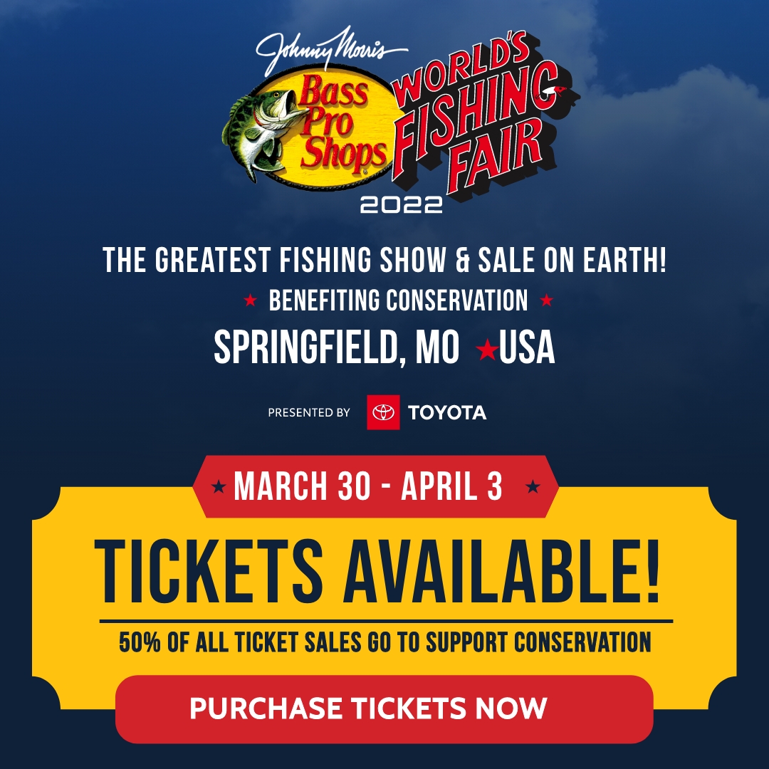 Bass Pro Shops on X: World's Fishing Fair along with special