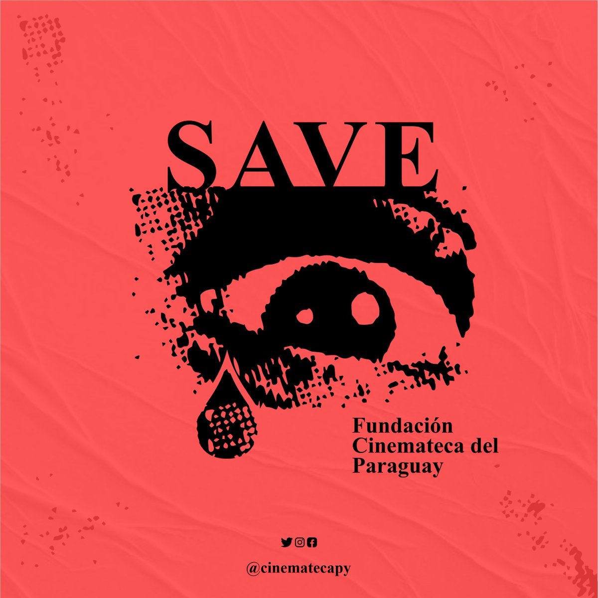 cinematecapy's tweet photo. El 2 de marzo en consecuencia al mal funcionamiento del aire acondicionado, la Fundación Cinemateca del Paraguay  sufrió una gran pérdida en su colección de películas, vídeos, fotografías y material impreso. 

+𝗶𝗻𝗳𝗼:  https://t.co/egxfLQUmnT https://t.co/JrjNpAdido