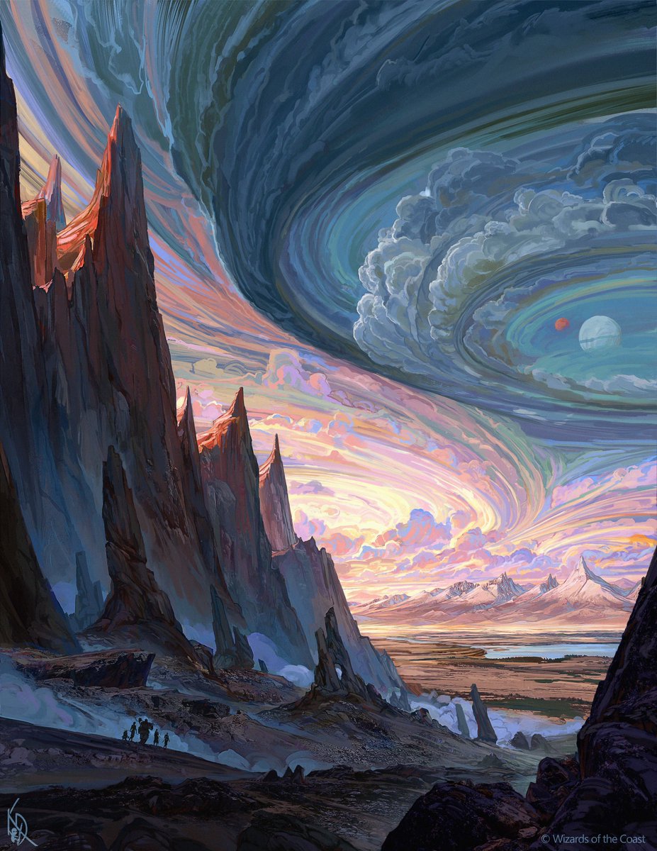 iDrawBagman's tweet photo. Happy Netherdeep day everyone! Here are the paintings I got to do for the adventure! ⤵️

(some environment spoilers for those looking to heed the call themselves)

AD: Kate Irwin https://t.co/WxLtCbqWbe
