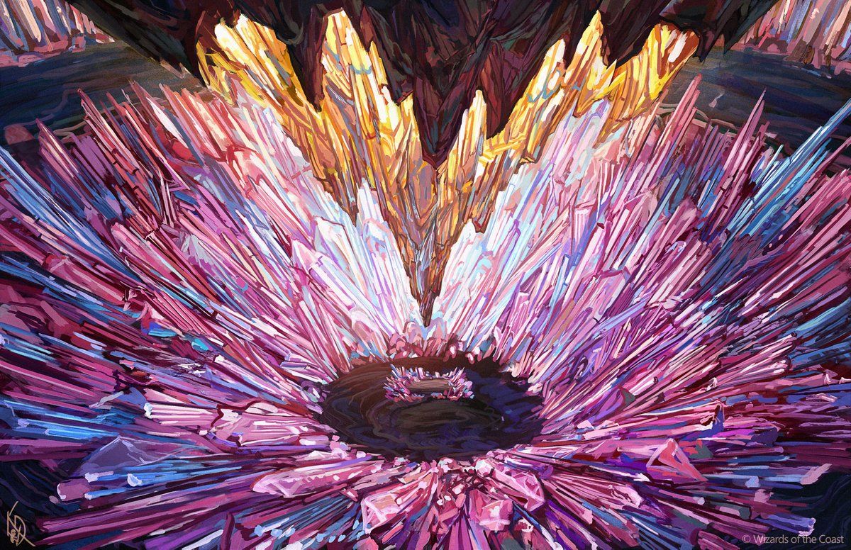 iDrawBagman's tweet photo. Happy Netherdeep day everyone! Here are the paintings I got to do for the adventure! ⤵️

(some environment spoilers for those looking to heed the call themselves)

AD: Kate Irwin https://t.co/WxLtCbqWbe