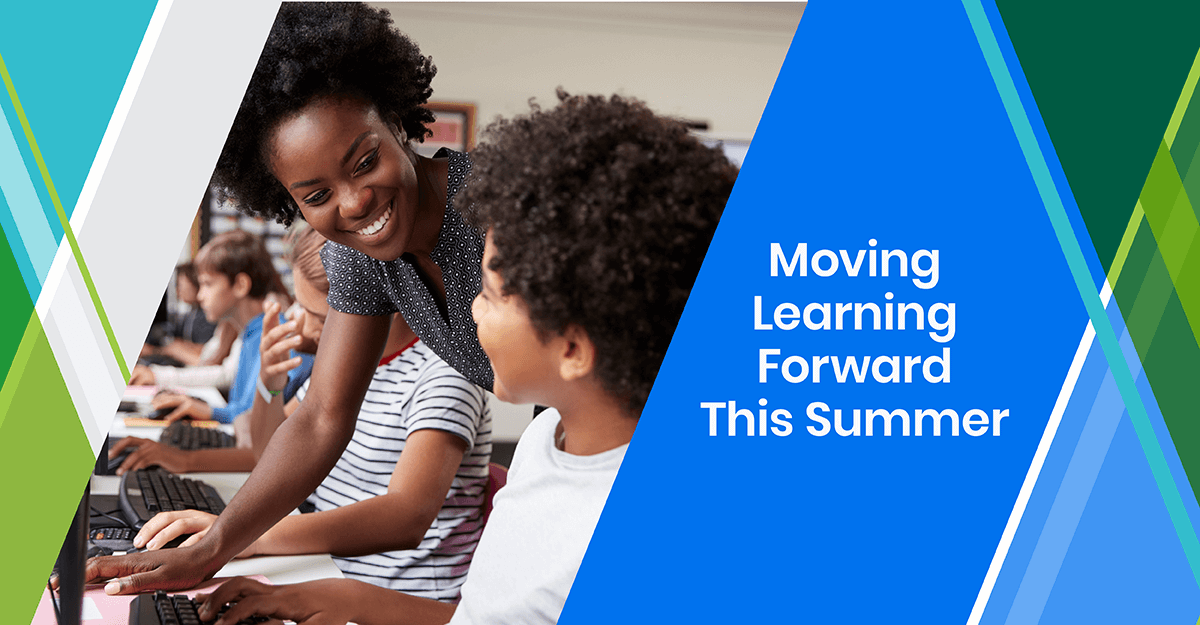 ☀️ Learn how we're helping PreK-12 educators move learning forward this summer: ow.ly/K4pp103tTjz Take advantage of the special savings on our new #summerlearning programs: ow.ly/8rv0103pasZ 

#elachat #mathed #edleaders #MovingLearningForward