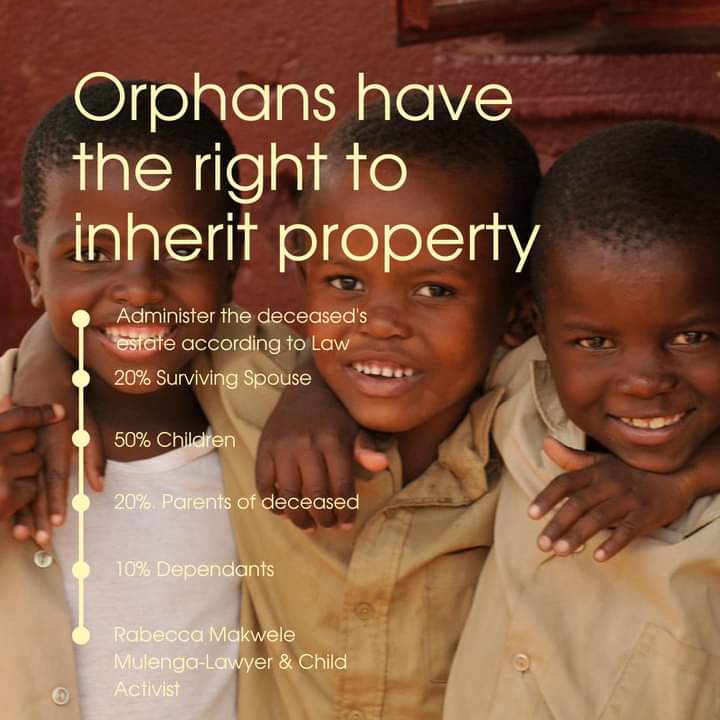 Do not deprive the children from their rightful inheritance 📌