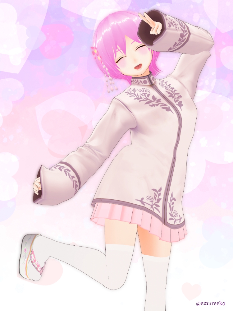 emureeko's tweet photo. おはようございます🌸
#Vroid #VroidPhoto
#ShopSlope #EMUDESIGN https://t.co/V5Wcu4tJks