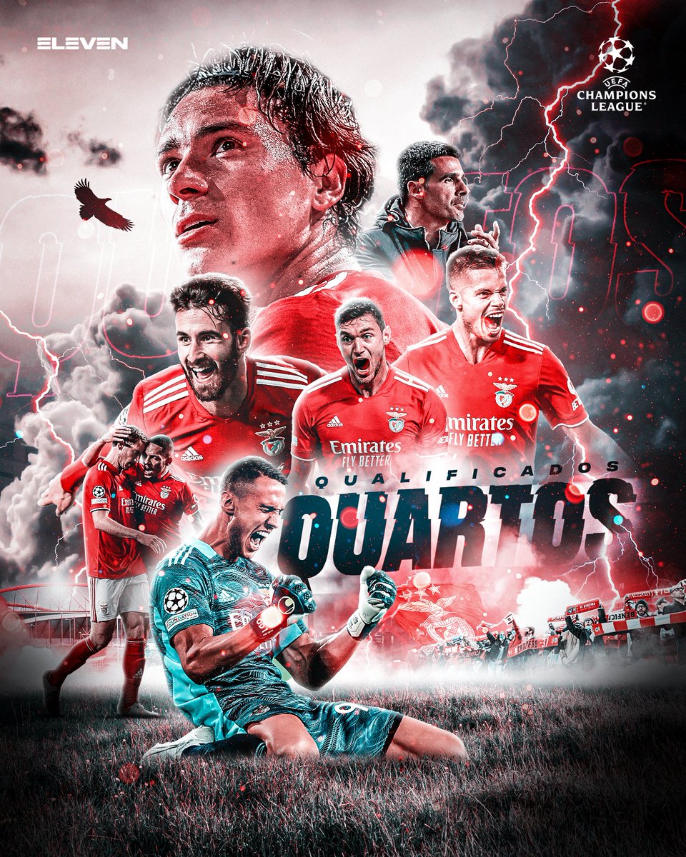 O BENFICA ESTÁ NOS QUARTOS! 🦅

#ChampionsELEVEN