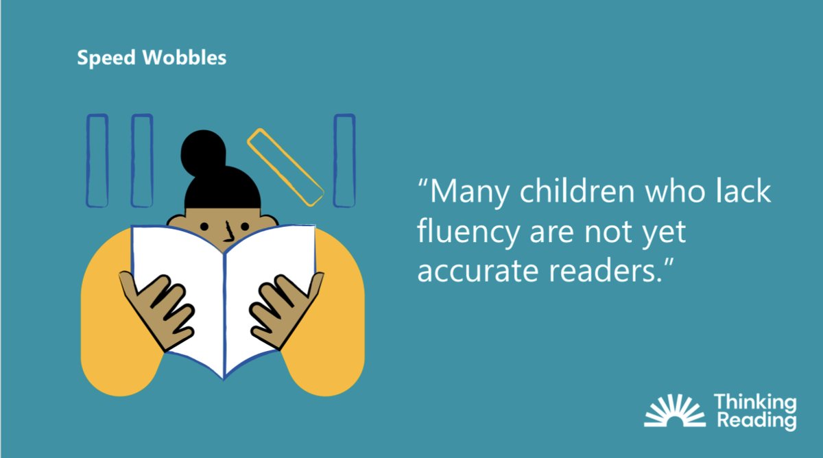 ThinkReadHQ's tweet photo. It is important to distinguish between those who are accurate, but not yet fluent, and those who are not yet accurate. They need different kinds of help.
Speed Wobbles https://t.co/HaS0UXkQEw (5 min read)
#TeamEnglish #EduTwitter https://t.co/r9tP6g5LcC
