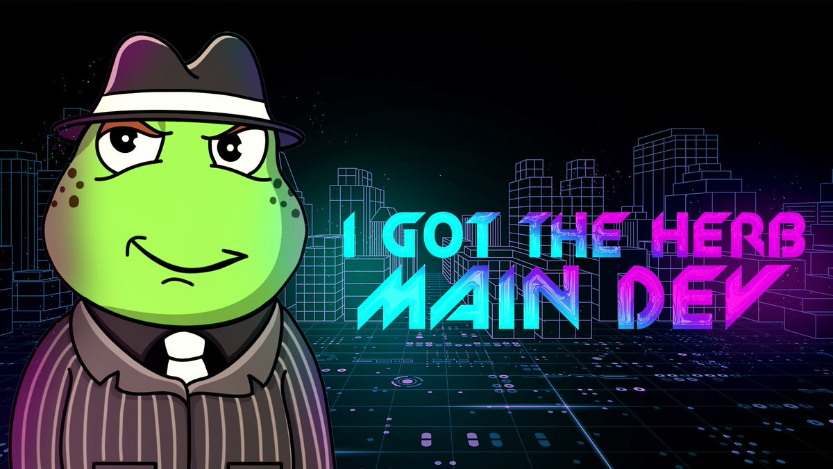 SolanaFrogArmy's tweet photo. We have added @igottheherb to our team as our main dev, who will help us revamp our website and help us with staking post mint! 

#SolanaNFTs #Solana $sol #NFTs #NFT #NFTCommunity https://t.co/m6MW7rQCKN