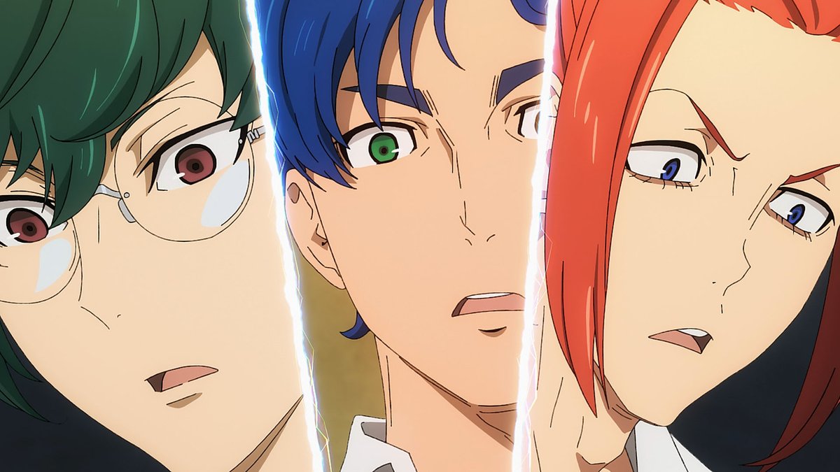 Funimation (@Funimation) on Twitter photo 2022-03-15 22:04:04 A mysterious phone call is about to reunite three friends. The English dub of Tokyo 24th Ward premieres with two episodes tomorrow! 🔵 Shuta - @BillyKametz 🟢 Koki - @McMovieMan 🔴 Ran - @childishgamzeno Check out the full cast and crew: got.cr/tokyo24-TW @aniplexusa A mysterious phone call is about to reunite three friends. The English dub of Tokyo 24th Ward premieres with two episodes tomorrow! 🔵 Shuta - @BillyKametz 🟢 Koki - @McMovieMan 🔴 Ran - @childishgamzeno Check out the full cast and crew: got.cr/tokyo24-TW @aniplexusa