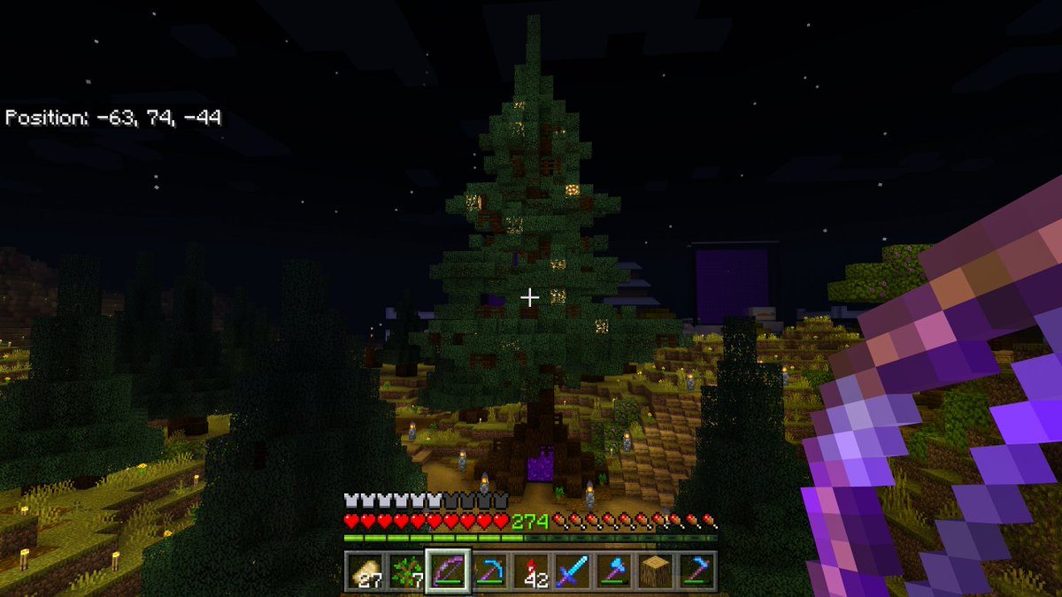 RabidJunco's tweet image. Curious to see what I&apos;ve been creating today? A spruce tree portal! Adding in a custom spruce tree forest around it. Check it out live rb.gy/uo6c6f
#Minecraftbuilds #SpruceTrees #RabidJunco