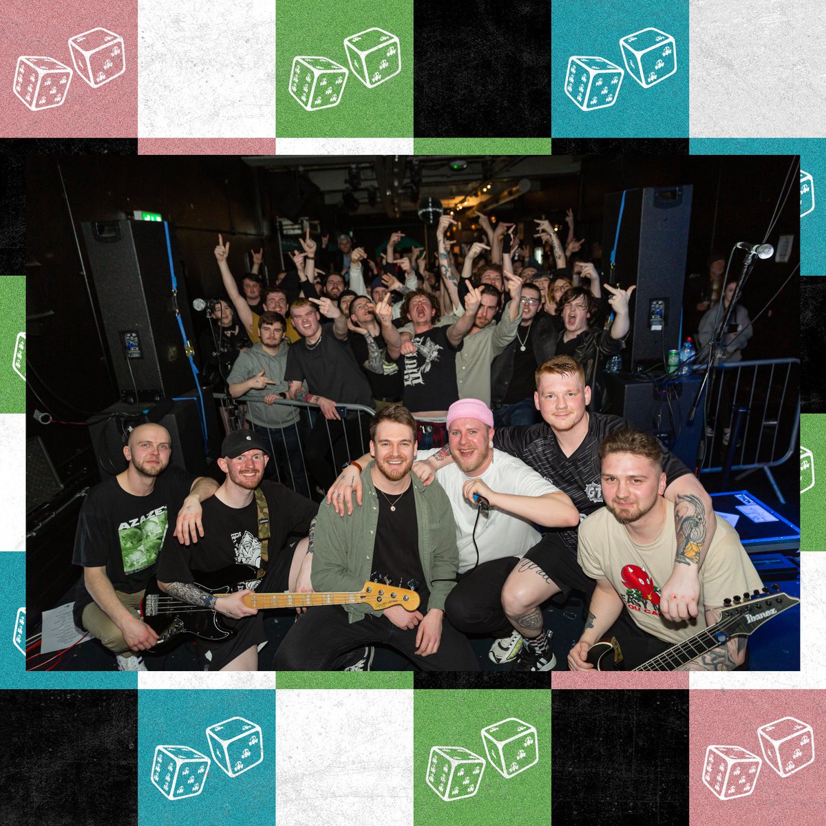 GassedUpHC's tweet photo. What a hometown reception you gave us on Saturday night. One of the most special shows we've ever played, surrounded by everyone we love.

Massive thanks to @JayBurginn for helping us put on the show and to Azazel, Lethal Minds Weight Bearer for joining us!

📸: @MikConnor_ https://t.co/fZydWwcXQ8