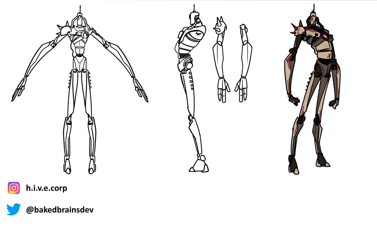 bakedbrainsdev's tweet photo. The last version of the lancer bot has finally been released. Soon it will be produced in our factories.

Developed by 
@WLlofriu

#steam #videogame #game #gamedev #indiegame #indiesp #indie #indiestudio #unity #gamemadewithunity #free #utad https://t.co/Os0S00LhQ8