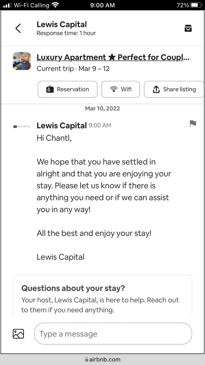 SkyeCharlie's tweet photo. @Airbnb @AirbnbHelp we spent almost $600 on a room and I had to pay $200 extra for a hotel. This is the host by the way… okay back to the story. The host then text us himself that he will refund our hotel stay. He then goes ghost and we never heard from him again. https://t.co/MU8zPrwzty