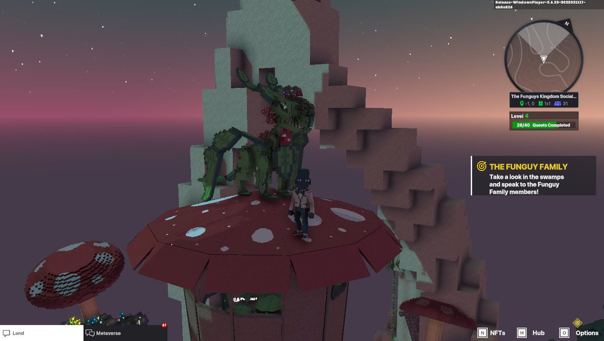 SarahHa34834618's tweet photo. @TheSandboxGame I just participated in the daily #SandboxAlphaS2Contest for a chance to earn up to 1,000 $SAND! Starting March 15 - Selfie with the mushroom dragon. Check out my screenshot below! 👇 #SandboxAlphaS2 https://t.co/tfquZ2vUWo