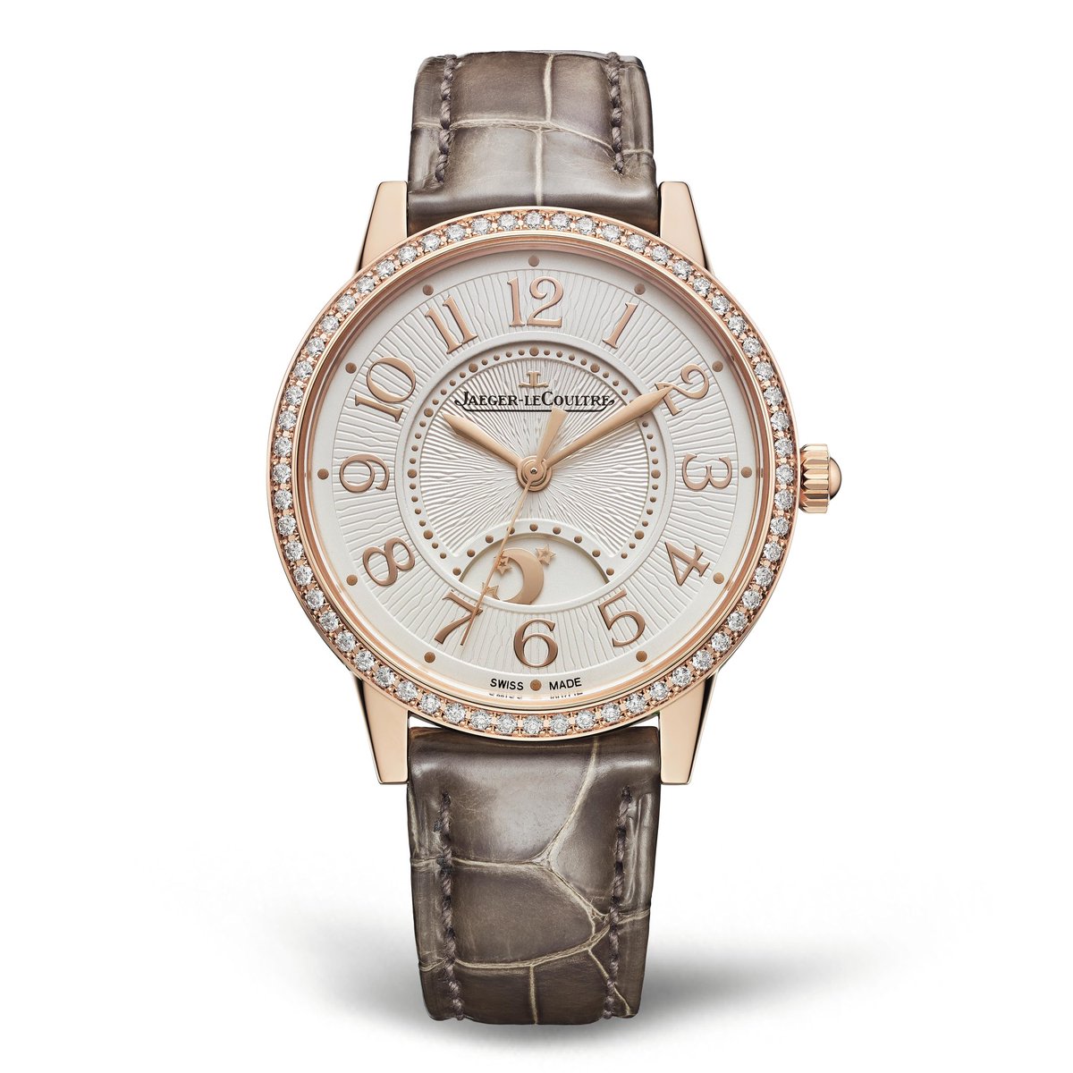 PaulSheeran's tweet photo. An homage to femininity. The Rendez-Vous Night &amp; Day Medium watch by @jaegerlecoultre in rose gold dresses the wrist of women who appreciate precious objects. The set bezel &amp; day/night indicator located at 6 o'clock offers an additional touch of sophistication.#Jaeger-LeCoultre https://t.co/FSra3zIVUy