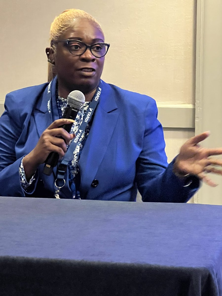 NavigateHousing's tweet photo. Contract Administrator Coordinator, Natoya Witherspoon, closes day one of @SAHMAorg underscoring the importance of having units READY to go for your next #MOR #SAHMA #affordablehousing https://t.co/hbBspeA3vW
