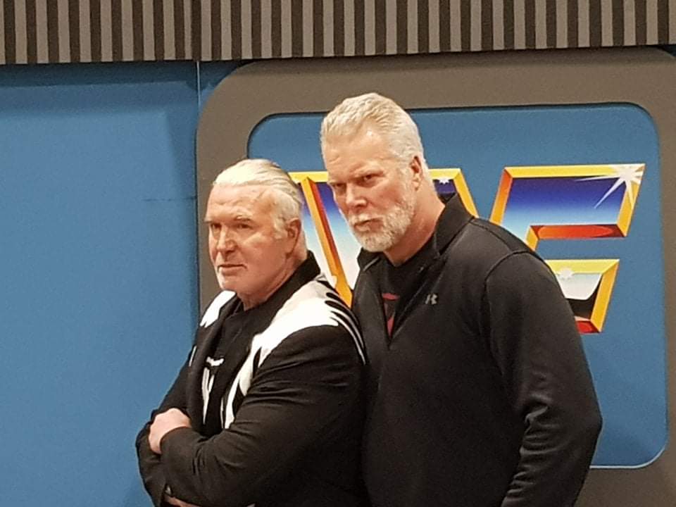 ftlowrestling's tweet photo. A shot of @RealKevinNash and #ScottHall at FTLOW in 2019 ❤️

#ScottHallForever #ScottHallnwo #ScottHall4Life #RIPScottHall #RazorRamon #NWO #NWOForLife #nWo4Life #WWE #WCW #WrestlingCommunity #WrestlingTwitter https://t.co/uti1OyHtaA