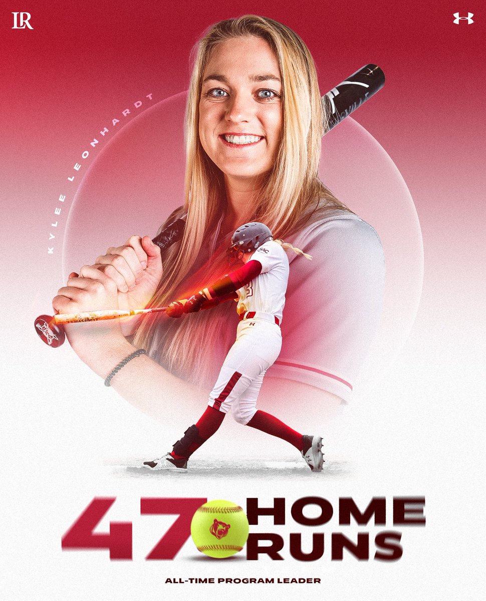 ȶɦɛ ɦօʍɛ ʀʊռ զʊɛɛռ 😤

In game 2, <a href="/kylee_lane3/">kylee leonhardt</a> hit a BOMB to break the program record with 47 career home runs!!!

#GOBEARS | <a href="/LRSoftball/">Lenoir-Rhyne Softball</a>