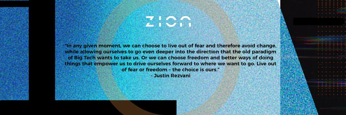 get_zion's tweet image. What will you choose?￼

#takeownership #bitcoin #noalgorithms #noshadowban #nobigbrother #zion

@justinrezvani