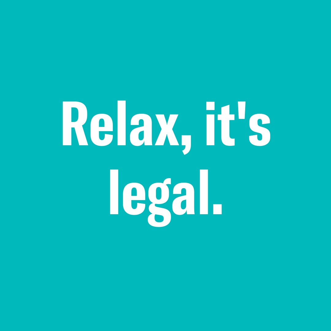 We get a lot of questions about how we're able to ship our products nationwide. The simple answer - it's legal. So relax and take a sip 🥂

#cbdforwellbeing #drinkcbd #cbdbeverages #cbdgoodness
#cbdforthepeople #farmbillcompliant #relaxitslegal #feelgoodhempdrinks