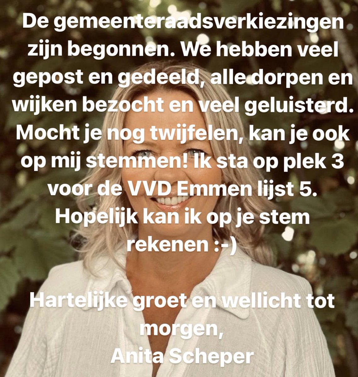 Anita Scheper tweet media