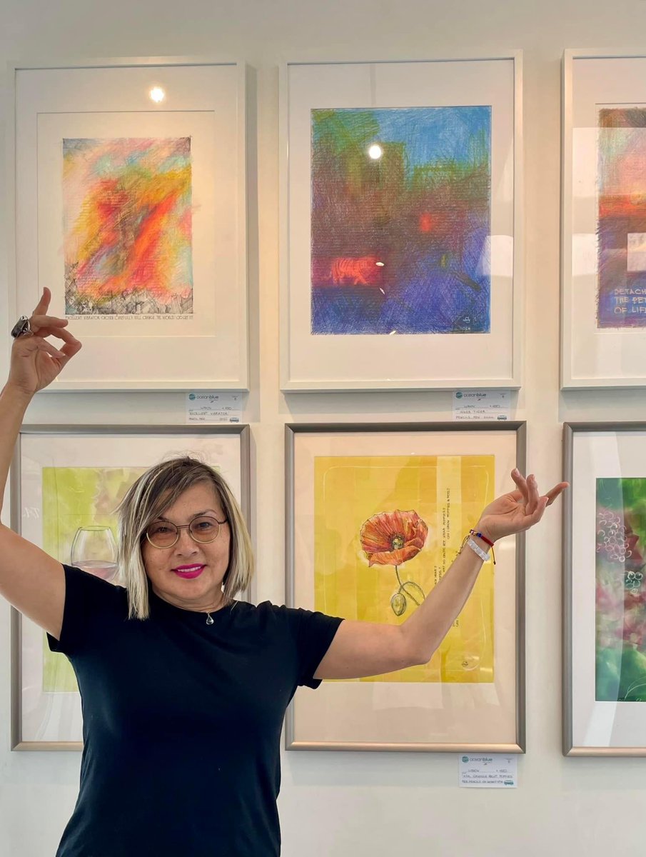 TheOceanBlueart's tweet photo. We are fortunate to have such amazing local artists featured at The Ocean Blue Vault, we would like to introduce to you, Lubov. Their work will be featured at The Vault for the next three months beginning March 23rd. 

#theoceanbluevault #theoceanblueartvault #art #halfmoonbay https://t.co/fgMQJgHfZD