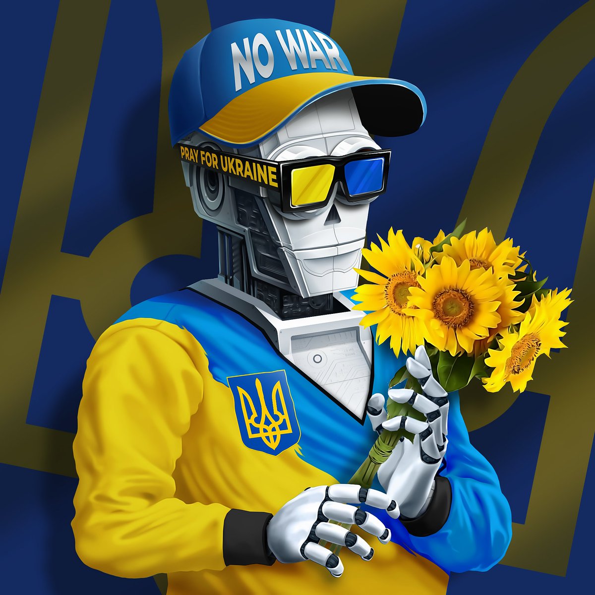 We're auctioning a 1/1 Sports Rollbot and donating all the proceeds to <a href="/Ukraine/">Ukraine / Україна</a>'s ETH address.

Rollbots were created by an extremely talented team of designers based in Ukraine, making this cause very close to our hearts 💙💛

Auction: opensea.io/assets/0x1de7a…