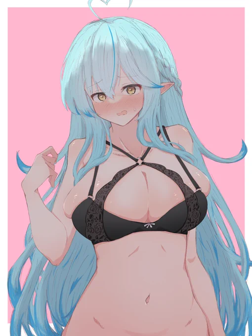 貰った下着が小さくてボンレスハムみたいになっちゃってるlmyちゃんです 