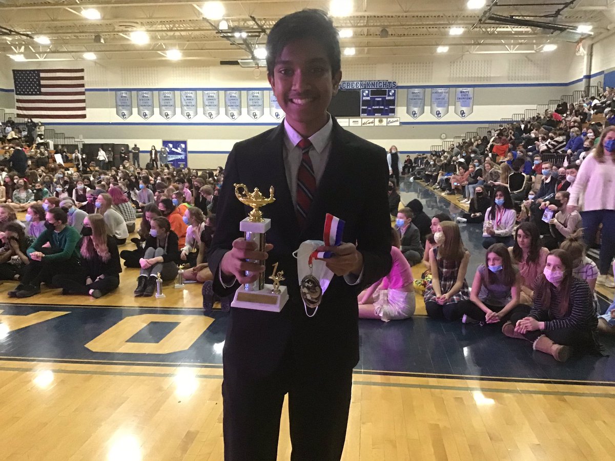 whmsforensics's tweet image. Sahil/Maadhav 3rd in Group Acting, Jay state champion in Impromptu!