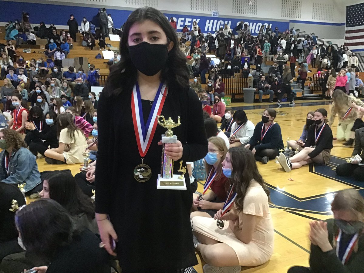 whmsforensics's tweet image. Tia state champion in Prose!