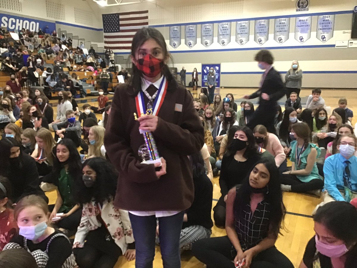 whmsforensics's tweet image. Nish 1st in Moments in History, Laiba 1st in state in Persuasive!
