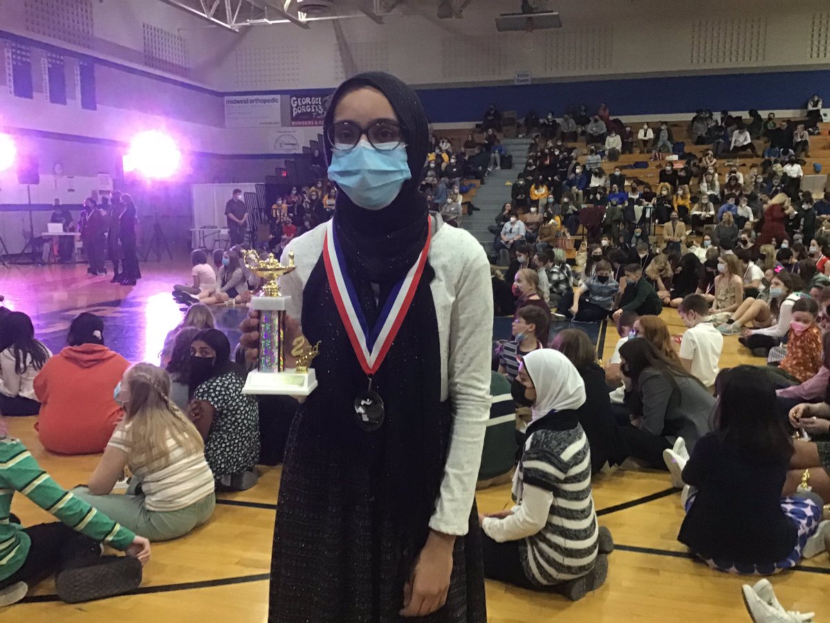whmsforensics's tweet image. Ali 2nd in state in Prose, Haiqa 2nd as well!