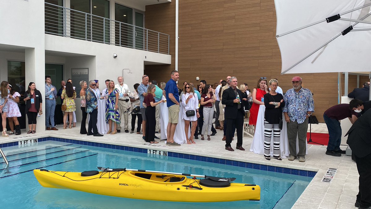 The Sarasota Film Festival (<a href="/MySFF/">Sarasota Film Festival</a>) kickoff event is underway! More than 100 people are enjoying the event. The details on this 24th annual festival tonight on <a href="/SNNTV/">SNN</a> #film