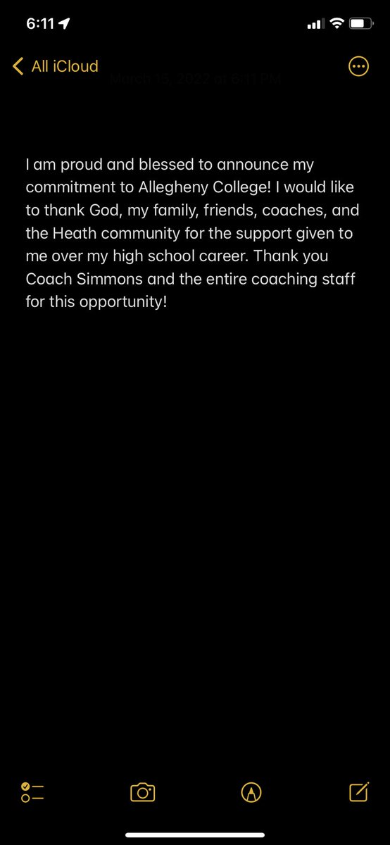 100% Committed!🔵🟡🐊<a href="/CoachSimmons/">Bob Simmons</a> <a href="/greg_bean/">Greg Bean</a> <a href="/ZZoll23/">Zachary Zoll</a> <a href="/ACGatorHoops/">Allegheny MBB</a> <a href="/HeathBoysBBall/">Heath Basketball</a> #GoGators