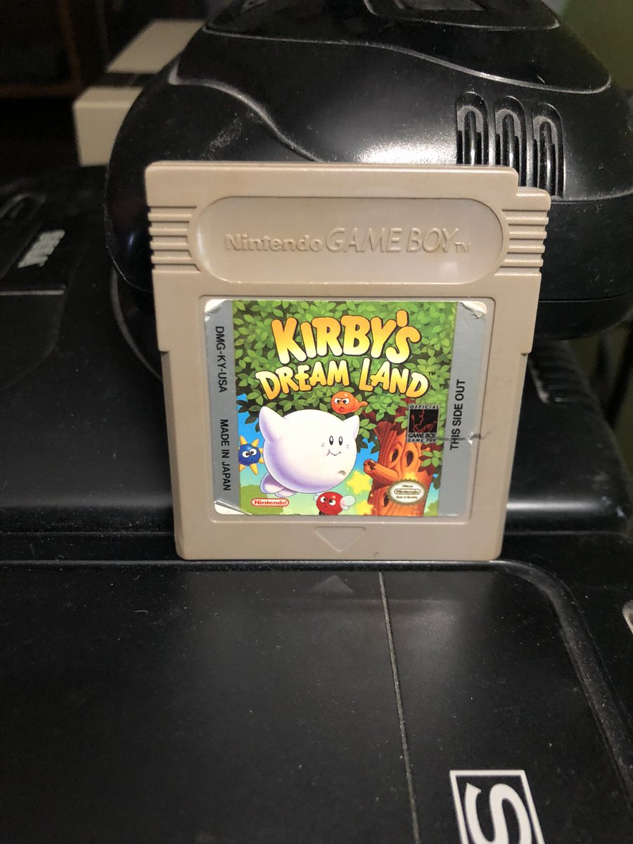dgbretrogames's tweet image. Back where it all began #kirby #gameboy #retrogaming