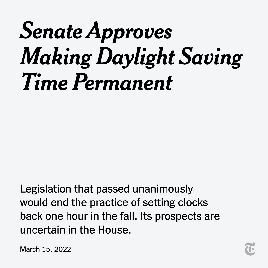 Making Daylight Saving Time permanent