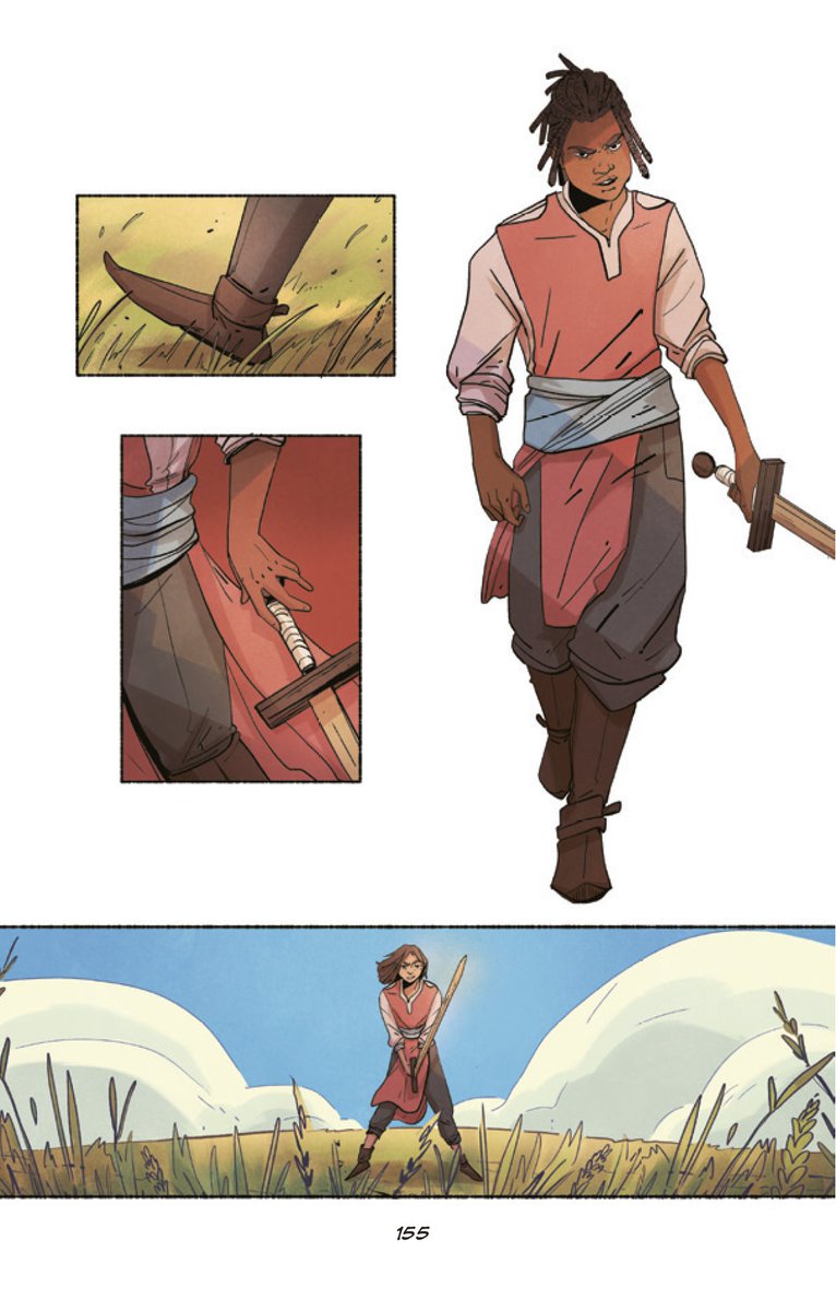 "please make this anime as hell"
Left: script ⚔️ Right: final page 