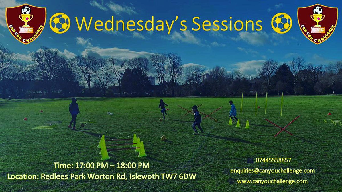 canyouchallenge's tweet photo. We are back to Wednesday’s sessions 😍

#footballplayer #playerdevelopment #improvement #fitness #lifeskills #canyouchallenge11 https://t.co/xy300d52ep