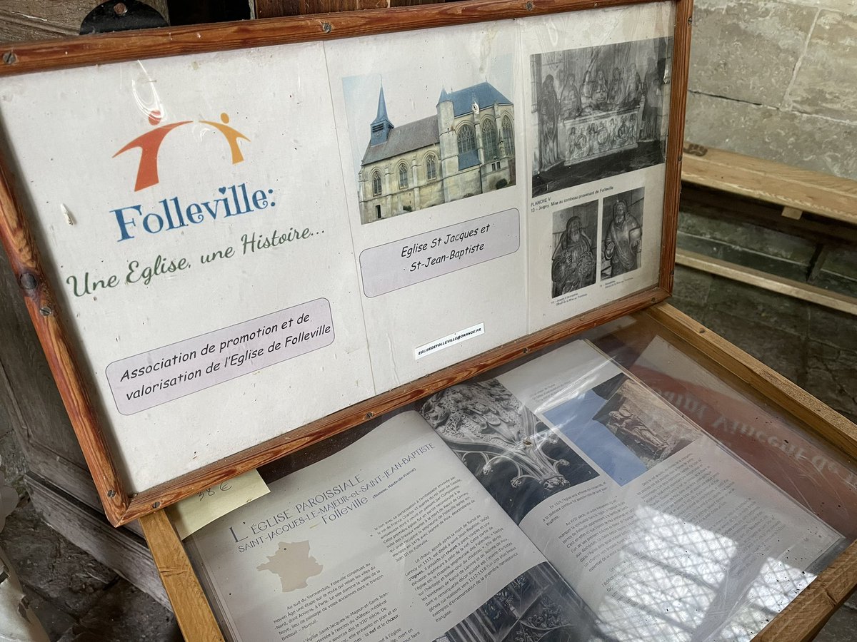 MargauxDeletre's tweet photo. Un très grand merci à Roger Levasseur, maire de la commune et à Yannick Martin, président de l’association de promotion et de valorisation de l’église de #Folleville pour cette visite guidée et passionnante 🙏 https://t.co/KskgpWPYNs