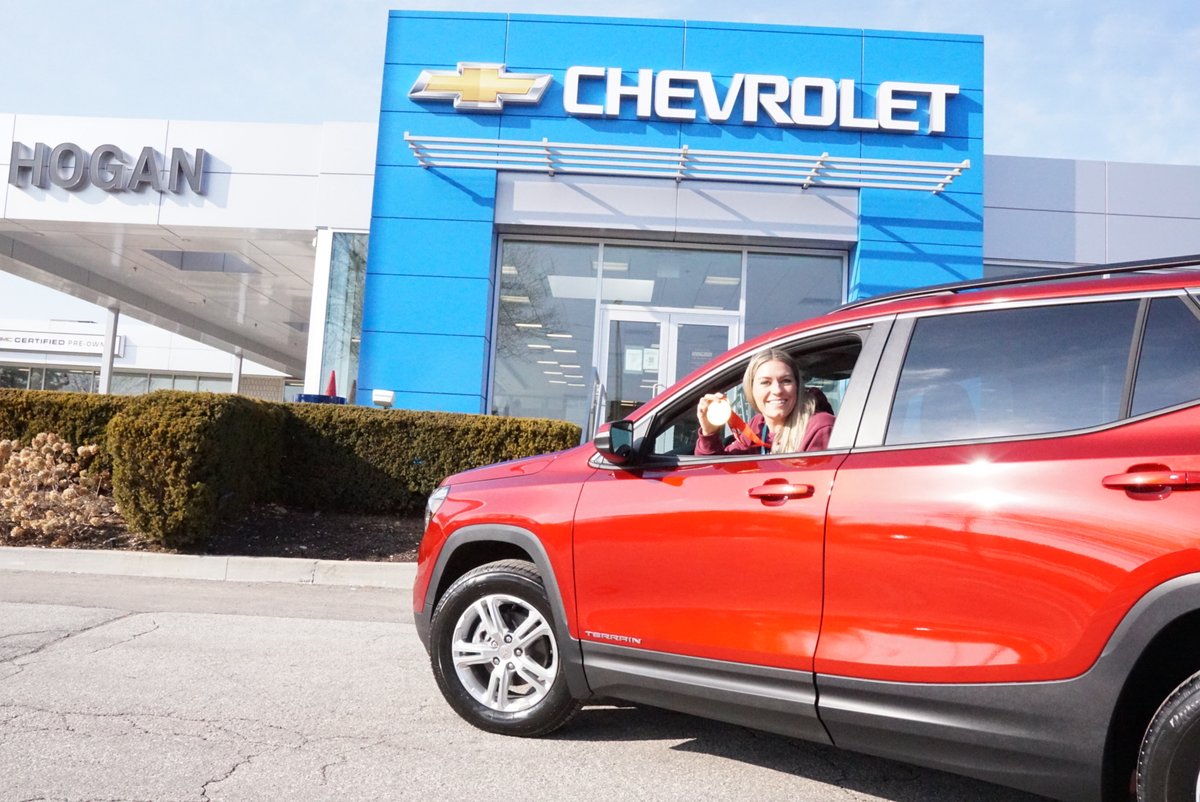 HoganChev's tweet photo. Our friend @natspooner5 stopped by to pick up her new vehicle sporting some new + improved Olympic hardware!🥇🥈🥇

Hogan has been supporting Natalie's journey for the past 12 years! We're so proud of her accomplishments as an amazing athlete + role model for many young athletes. https://t.co/H768OQn3ny