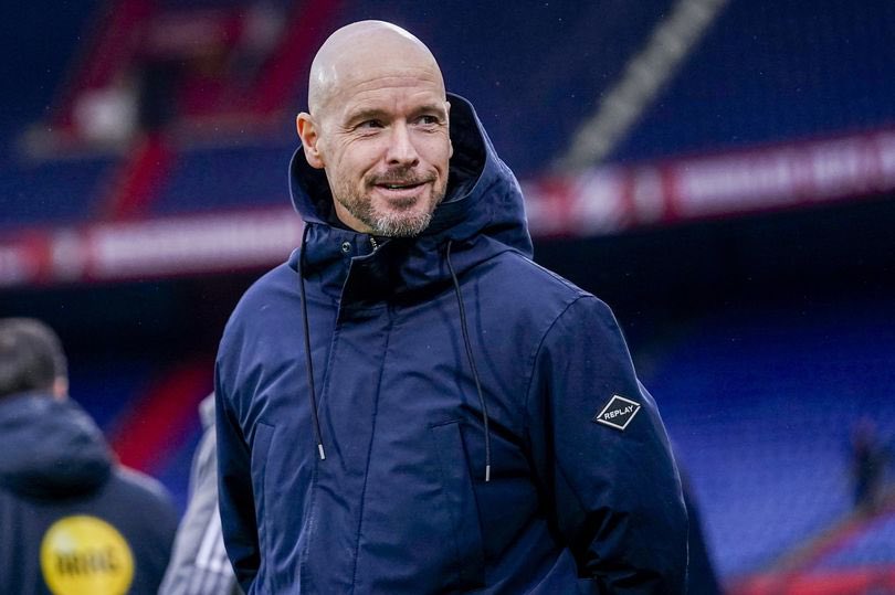 stevenwyeth's tweet photo. Erik Ten Hag might be saying he’s not thinking about job vacancies in Manchester, but his cost suggests otherwise #isaidmaybe https://t.co/Duq4sjzPvH