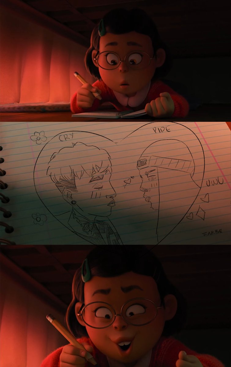 IrisLeal13's tweet photo. Yo cuando dibujo a crypunk, ellos ahora son como mi "Larry es real" a los 12 años XD https://t.co/JDOtBA5ush