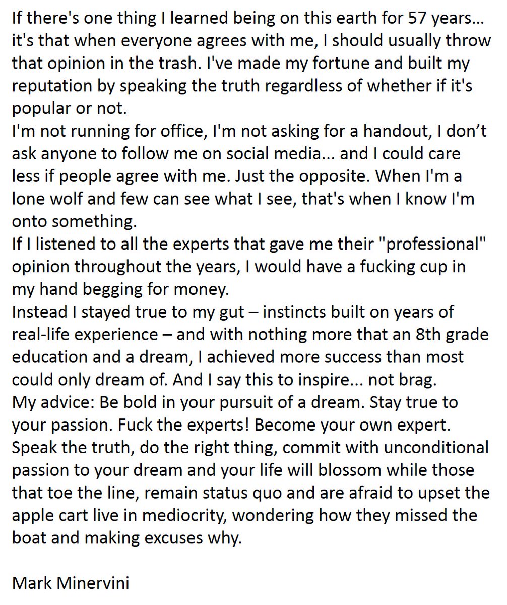 Every now and then I feel it's time to say something bold. 👇Lol! 🤣 Like daily.